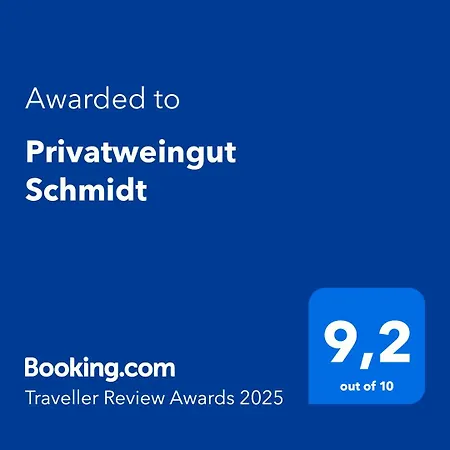 Ubytování v soukromí Privatweingut Schmidt *